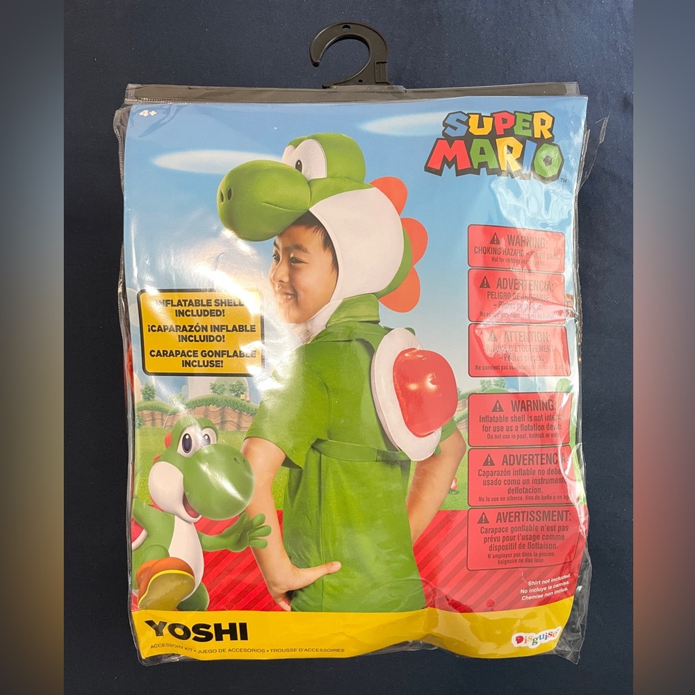 Disguise Super Mario Bros Nintendo Yoshi Halloween costume Accessory